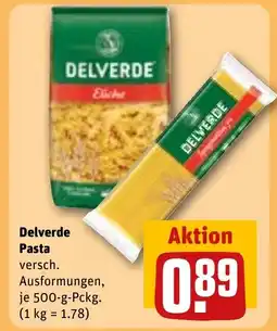 REWE DE Delverde Pasta tilbud