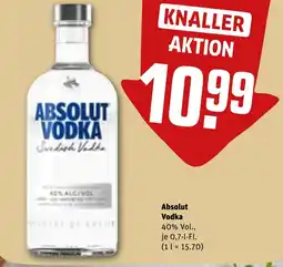 REWE DE Absolut Vodka tilbud