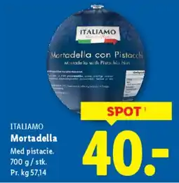 Lidl Mortadella med pistacie tilbud