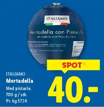 Lidl Mortadella med pistacie tilbud