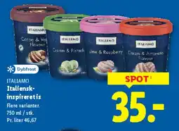 Lidl Italiensk-inspireret is tilbud