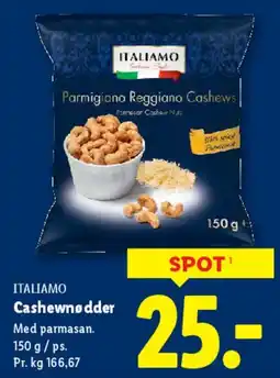 Lidl Cashewnødder (med parmesan) tilbud