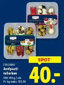 Lidl Antipasti-tallerken tilbud