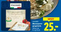 Lidl Mascarpone - Gorgonzola tilbud