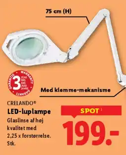 Lidl LED-lup lampe tilbud