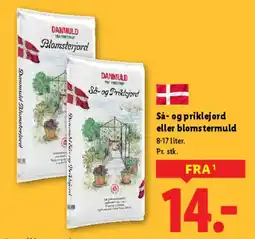 Lidl Så- og priklejord / Blomsterjord tilbud