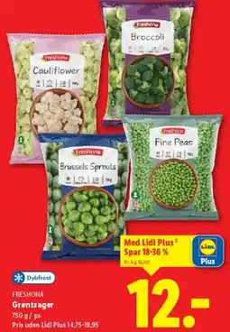 Lidl Freshona Grøntsager / Kania saucer tilbud