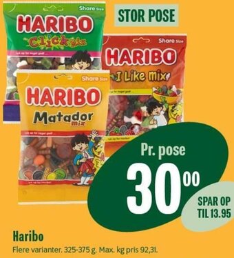 Min Købmand Haribo tilbud