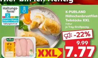 K-PURLAND Hähnchenbrustfilet- Teilstücke XXL