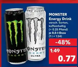 Kaufland DE Monster energy drink tilbud