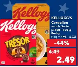 Kaufland DE Kellogg's cerealien tilbud