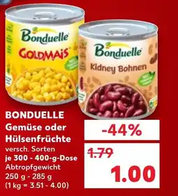 Kaufland DE Bonduelle gemüse oder hülsenfrüchte tilbud