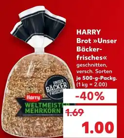 Kaufland DE Harry brot »unser bäcker- frisches<< tilbud