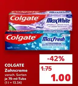 Kaufland DE COLGATE Zahncreme tilbud