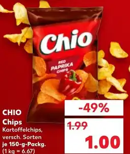 Kaufland DE Chio chips tilbud