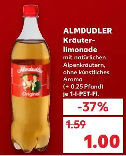Kaufland DE Almdudler kräuter- limonade tilbud