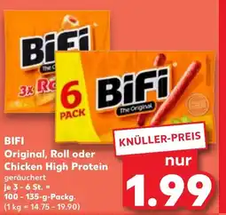 Kaufland DE BIFI Original, Roll oder Chicken High Protein tilbud