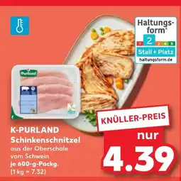 Kaufland DE K-PURLAND Schinkenschnitzel tilbud