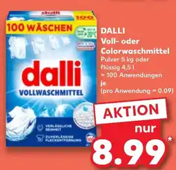 Kaufland DE DALLI Voll- oder Colorwaschmittel tilbud