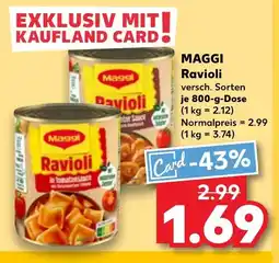 Kaufland DE Maggi Ravioli tilbud