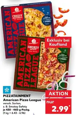 Kaufland DE Pizzatainment american pizza league tilbud