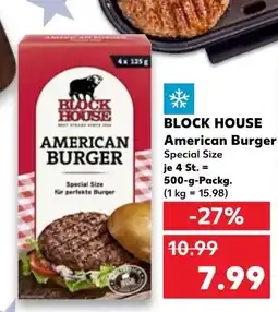 Kaufland DE Block house american burger tilbud