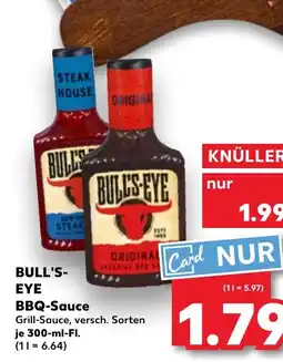 Kaufland DE BULL'S-EYE Grill-Sauce, versch. Sorten tilbud
