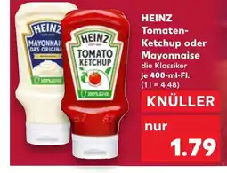 Kaufland DE HEINZ Tomaten- Ketchup oder Mayonnaise die Klassiker tilbud