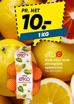 Bilka Økologiske appelsiner tilbud