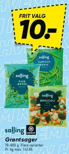 Bilka Brød eller baguettes / Grøntsager tilbud