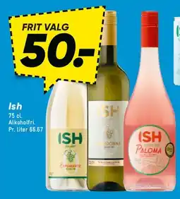 Bilka ISH 75 cl (alkoholfri) tilbud