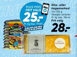 Bilka Kiks- eller kagemand tilbud
