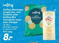 Bilka Salling småkager / kiks tilbud