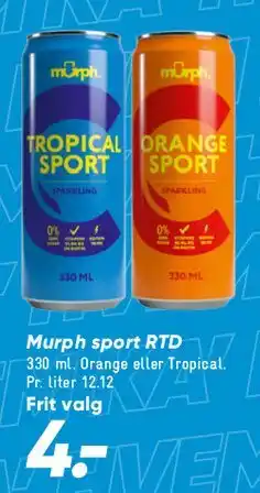 Bilka Sport RTD tilbud
