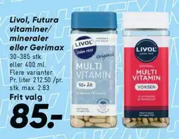 Bilka Livol multivitamin tilbud