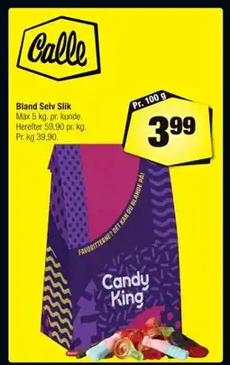 Calle Bland Selv Slik tilbud