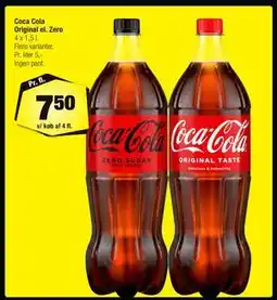Calle Coca Cola Original el. Zero tilbud
