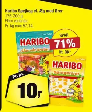 Haribo Spejlæg el. Æg med Ører