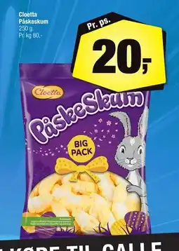 Calle Cloetta Påskeskum tilbud