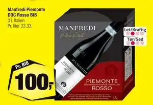 Calle Manfredi Piemonte DOC Rosso BIB tilbud