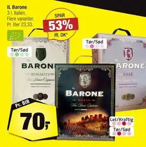 Calle IL Barone tilbud