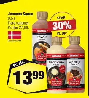 Calle Jensens Sauce tilbud