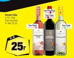 Calle Grizzly Falls tilbud