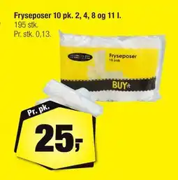 Calle Fryseposer 10 pk. 2, 4, 8 og 11 l tilbud