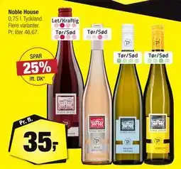 Calle Noble House tilbud