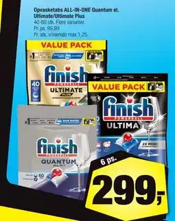 Calle Opvasketabs ALL-IN-ONE Quantum el. Ultimate/Ultimate Plus tilbud