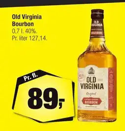 Calle Old Virginia Bourbon tilbud