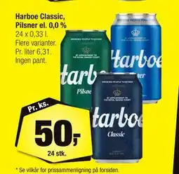 Calle Harboe Classic, Pilsner el. 0,0 % tilbud