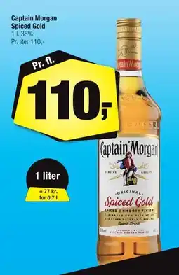Calle Captain Morgan Spiced Gold tilbud