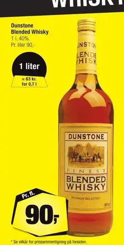 Calle Dunstone Blended Whisky tilbud